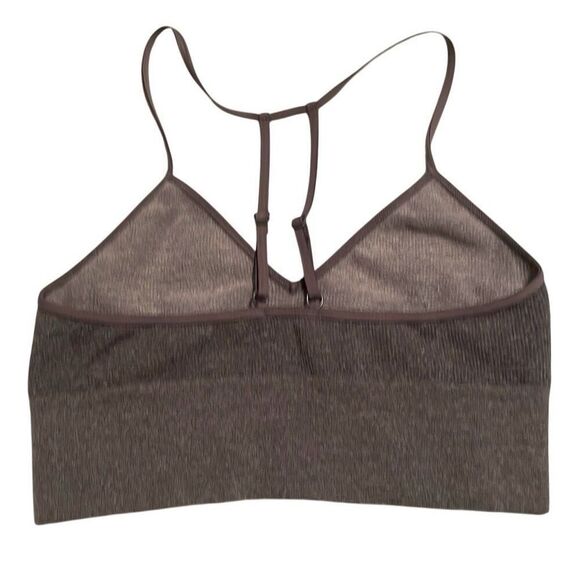 EUC Anthropologie Heather Gray Jenny Seamless T-back Bralette - Size XS/S - Picture 3 of 10